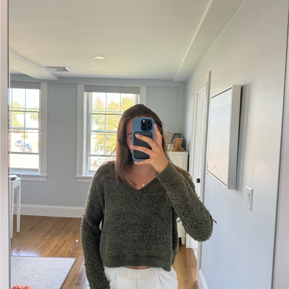 Green Sweater